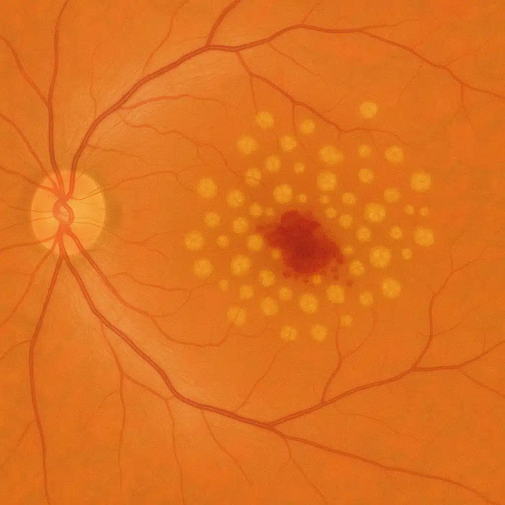 DMLA humide : vision déformée et injections anti-VEGF