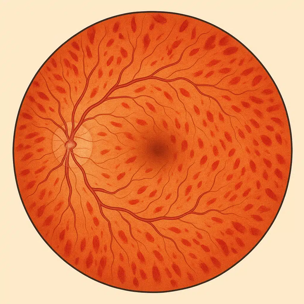 Occlusion veineuse rétinienne : baisse de vision et traitement